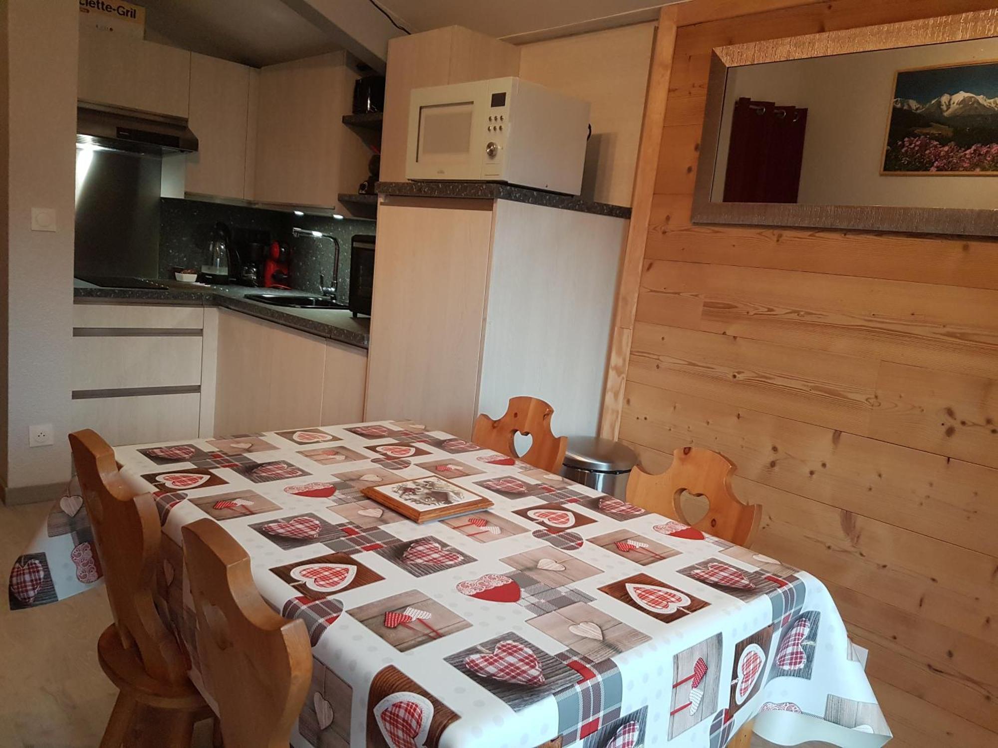 appt 2/4 pers classé 3* proche télécab. Gd Massif Morillon Exterior foto